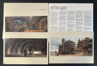 Lot 786 - STAR WARS: RETURN OF THE JEDI art portfolio by...