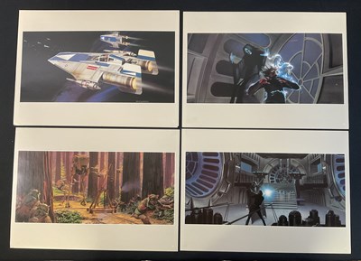Lot 786 - STAR WARS: RETURN OF THE JEDI art portfolio by...