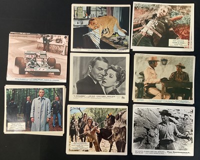 Lot 163 - A mixed group of lobby cards to include titles...