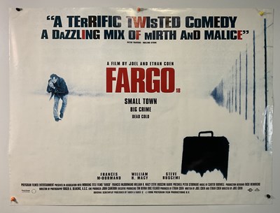 Lot 46 - A pair of UK Quad film posters for Coen...
