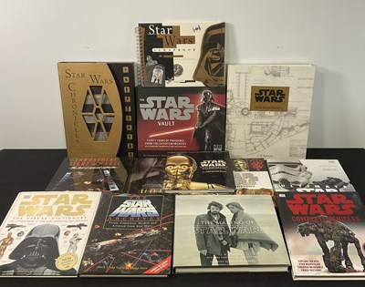 Lot 687 - A library of STAR WARS books for the...