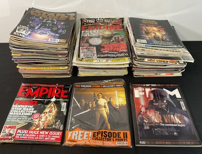 Lot 683 - A force full of STAR WARS magazines and film...