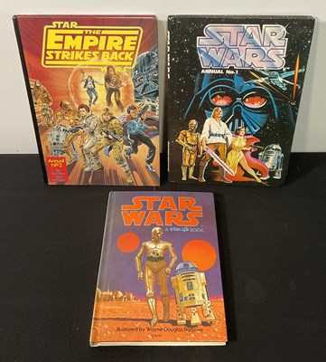 Lot 685 - STAR WARS A POP-UP BOOK, illustrated by Wayne...