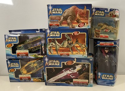 Lot 691 - STAR WARS: A group of Star Wars: Attack of the...