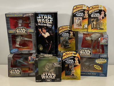 Lot 681 - STAR WARS: A mixed group of Star Wars action...