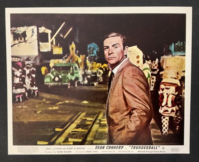 Lot 253 - THUNDERBALL (1965) A full set of 8 English 8”...