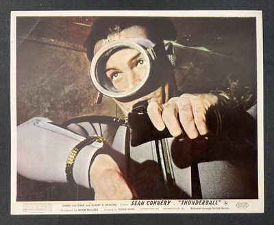 Lot 253 - THUNDERBALL (1965) A full set of 8 English 8”...