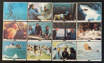 Lot 378 - JAWS (1975) A full set of 12 original release...