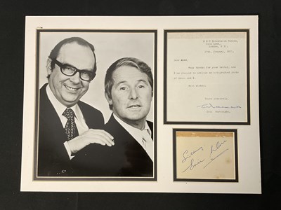 Lot 487 - MORECAMBE AND WISE - A cardboard display...