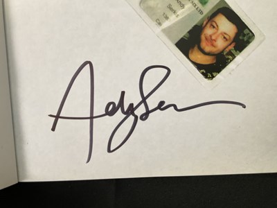 Lot 488 - ANDY SERKIS - An autographed copy of The Lord...