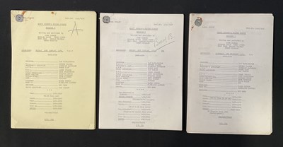 Lot 429 - Three original camera scripts for MONTY PYTHON'...