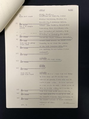 Lot 429 - Three original camera scripts for MONTY PYTHON'...