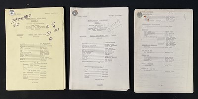 Lot 430 - Three original camera scripts for MONTY PYTHON'...