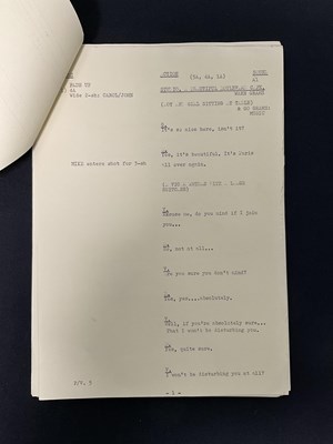 Lot 430 - Three original camera scripts for MONTY PYTHON'...