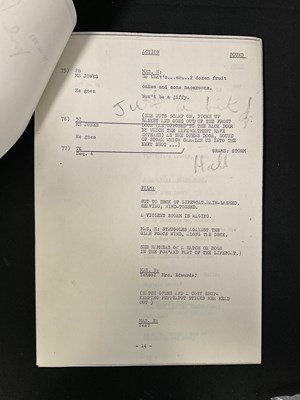 Lot 430 - Three original camera scripts for MONTY PYTHON'...