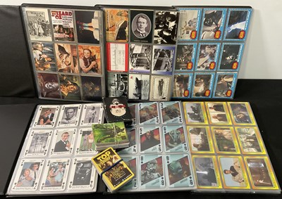 Lot 618 - A collection of trading cards from different...