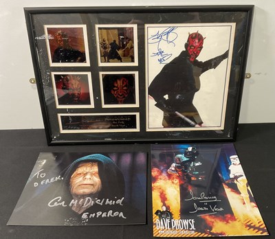 Lot 752 - THE DARK SIDE - A group of three STAR WARS...
