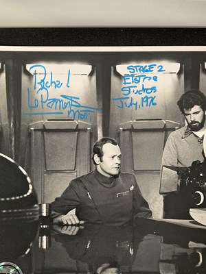 Lot 748 - A group of STAR WARS actor autographs on 8” x...