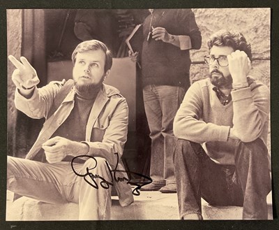 Lot 746 - GARY KURTZ - An autographed 8” x 10” black and...