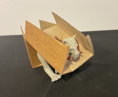 Lot 702 - A STAR WARS Palitoy Tauntaun figurine with...