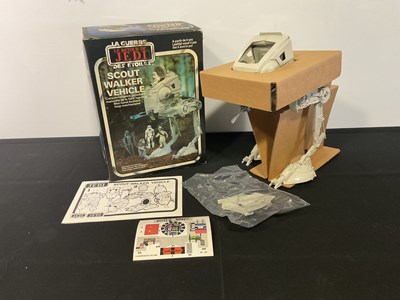 Lot 720 - A STAR WARS Scout Walker Vehicle by Palitoy...