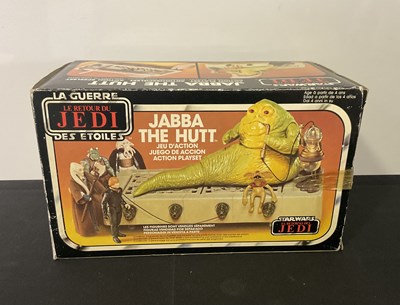 Lot 723 - STAR WARS: A Jabba The Hutt Action Playset by...