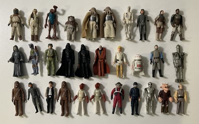 Lot 717 - A large group of loose STAR WARS figures by...