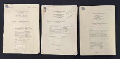 Lot 428 - Three original camera scripts for MONTY PYTHON'...