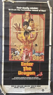Lot 86 - ENTER THE DRAGON (1973) International three...