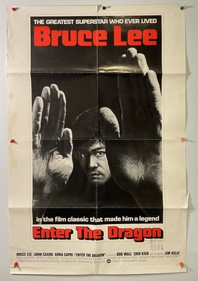 Lot 85 - ENTER THE DRAGON (1973) 1977 re-release one...