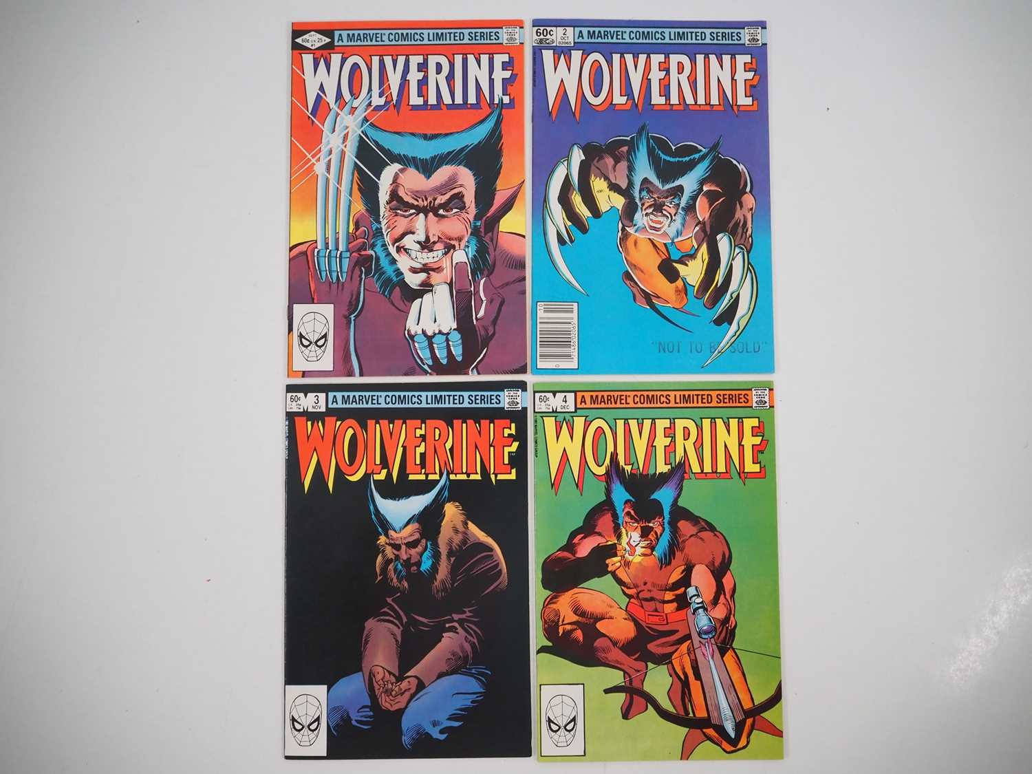 Lot 3 - WOLVERINE #1, 2, 3, 4 - (4 in Lot) - (1982 -...