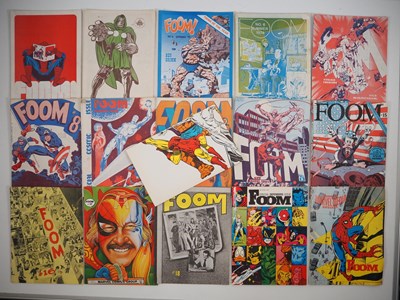 Lot 5 - FOOM #3-9, 12, 13, 15-19, 22 + JIM STERANKO...