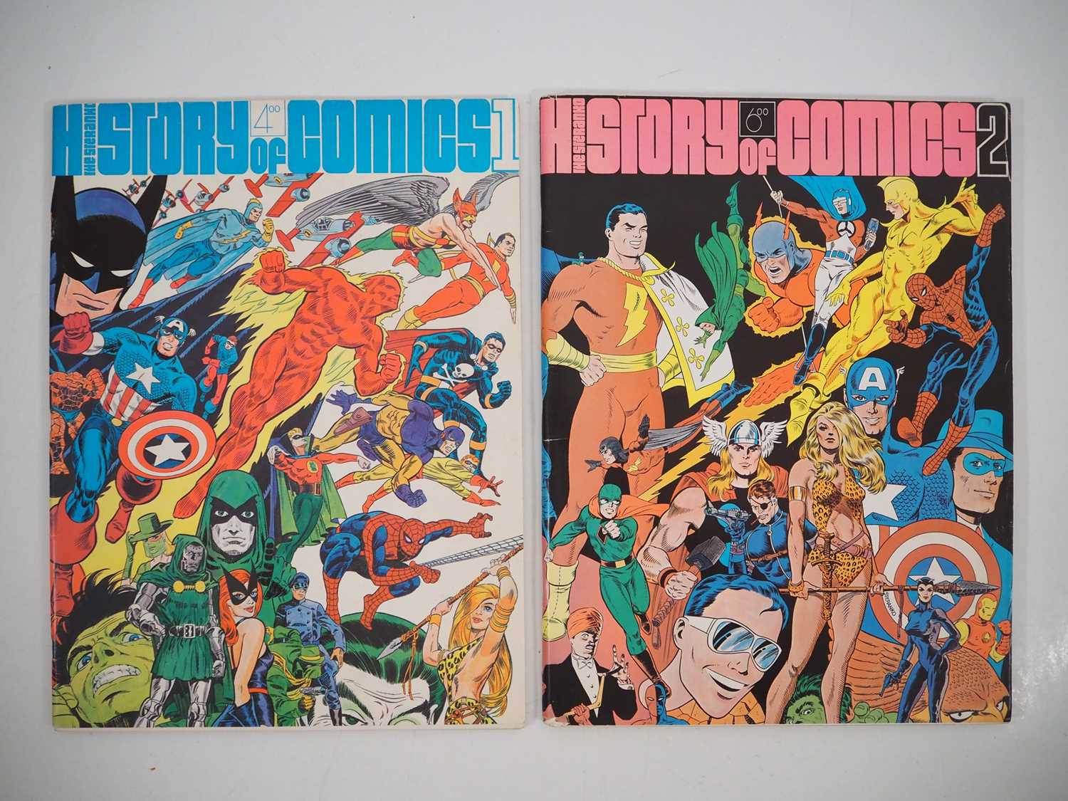 Lot 19 - THE STERANKO HISTORY OF COMICS #1 & 2 (2 in...