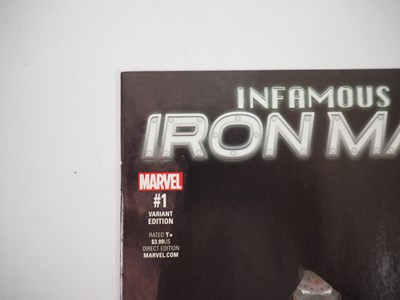 Lot 28 - INFAMOUS IRON MAN #1 1:25 VARIANT COVER (2016 -...