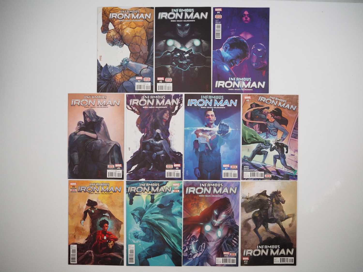 Lot 29 - INFAMOUS IRON MAN #2 to 12 (11 in Lot) -...