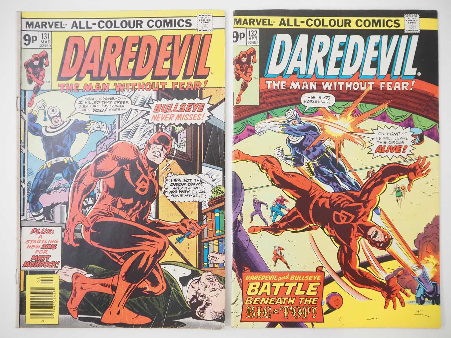 Lot 40 - DAREDEVIL #131 & 132 - (2 in Lot) - (1976 -...