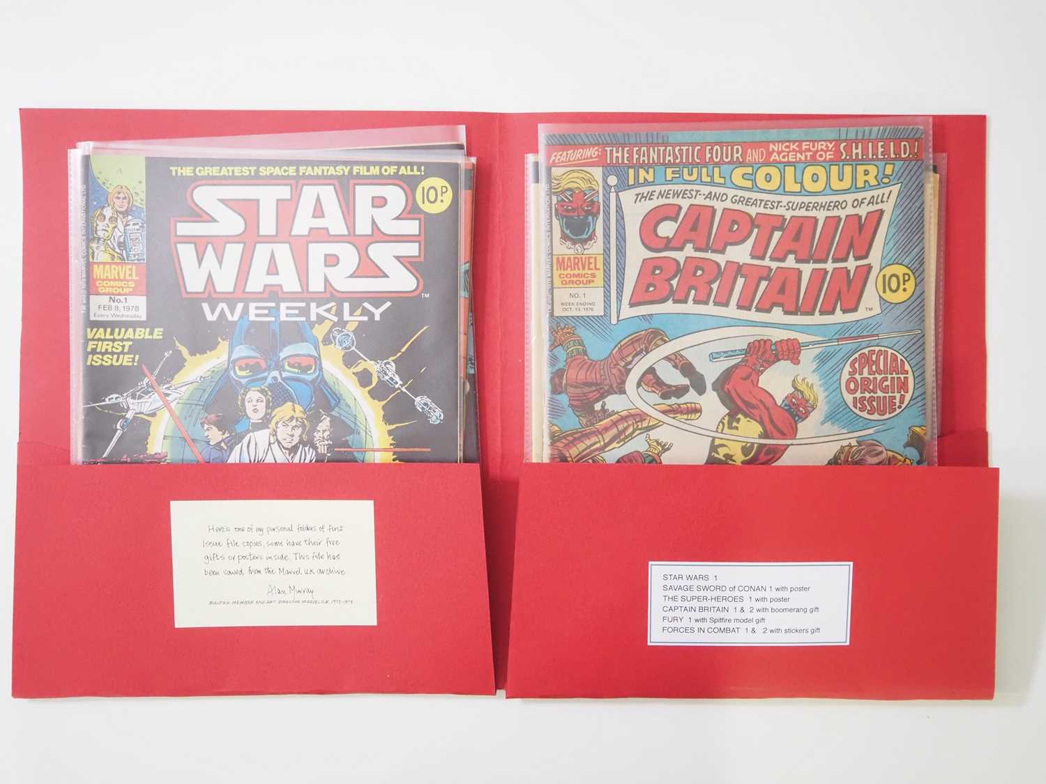Lot 106 - MARVEL UK FIRST ISSUE FILE COPIES - FILE 1 -...