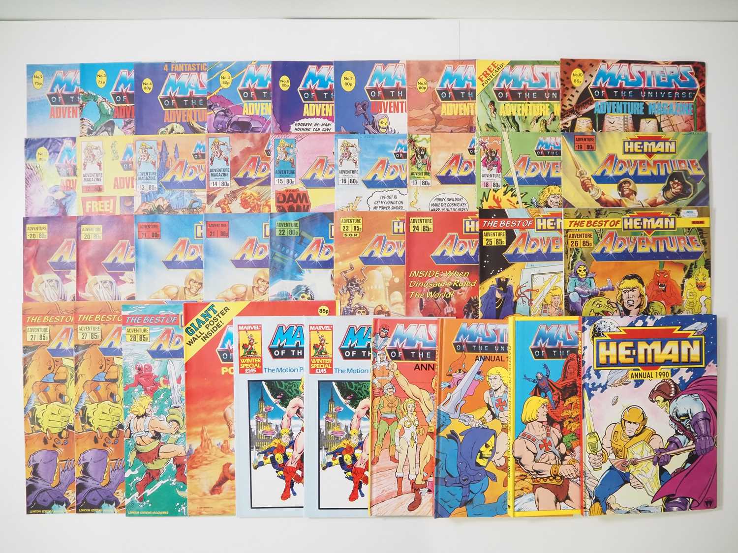 Lot 113 - MASTERS OF THE UNIVERSE ADVENTURE MAGAZINE #2...