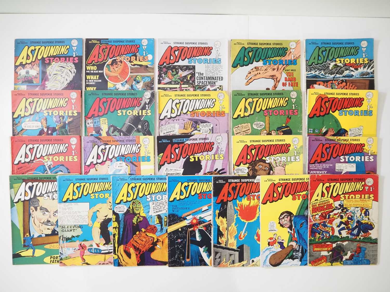 Lot 126 - ASTOUNDING STORIES #2-8, 11-13, 15-24, 27, 28...
