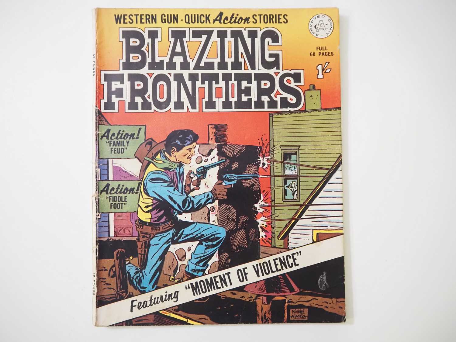 Lot 134 - BLAZING FRONTIERS #nn (1965 - ALAN CLASS) -...