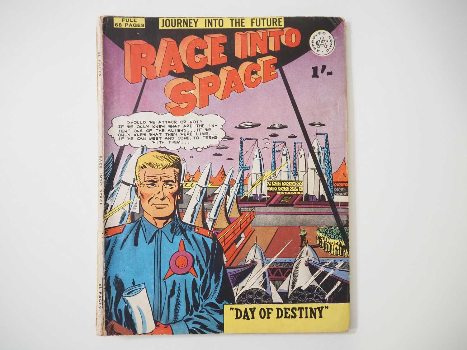Lot 155 - RACE INTO SPACE #nn (ALAN CLASS) - Early Alan...