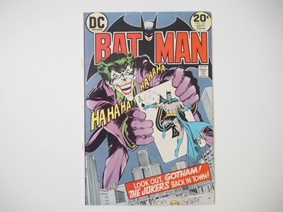 Lot 279 - BATMAN #251 (1973 - DC) - Classic Joker cover...