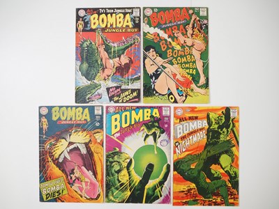 Lot 287 - BOMBA THE JUNGLE BOY #1, 4, 5, 6, 7 (5 in Lot)...