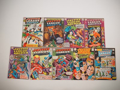 Lot 303 - JUSTICE LEAGUE OF AMERICA #15, 45-47, 49, 50,...