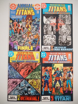 Lot 324 - TALES OF THE TEEN TITANS #42, 43, 44 & ANNUAL...