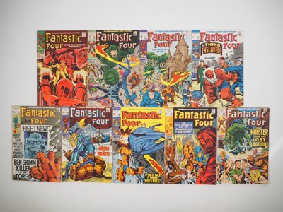 Lot 341 - FANTASTIC FOUR #81, 83, 84, 91, 92, 93, 95, 96,...