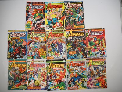 Lot 342 - AVENGERS #116, 117, 118, 119, 120, 122, 124,...