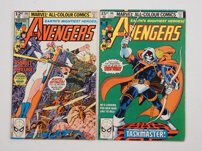 Lot 343 - AVENGERS #195 & 196 (2 in Lot) - (1980 -...