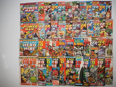 Lot 348 - LUKE CAGE, HERO FOR HIRE/POWER MAN #2 to 47...