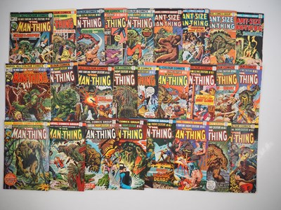 Lot 373 - MAN-THING #1 to 22 + GIANT-SIZE MAN-THING #1...